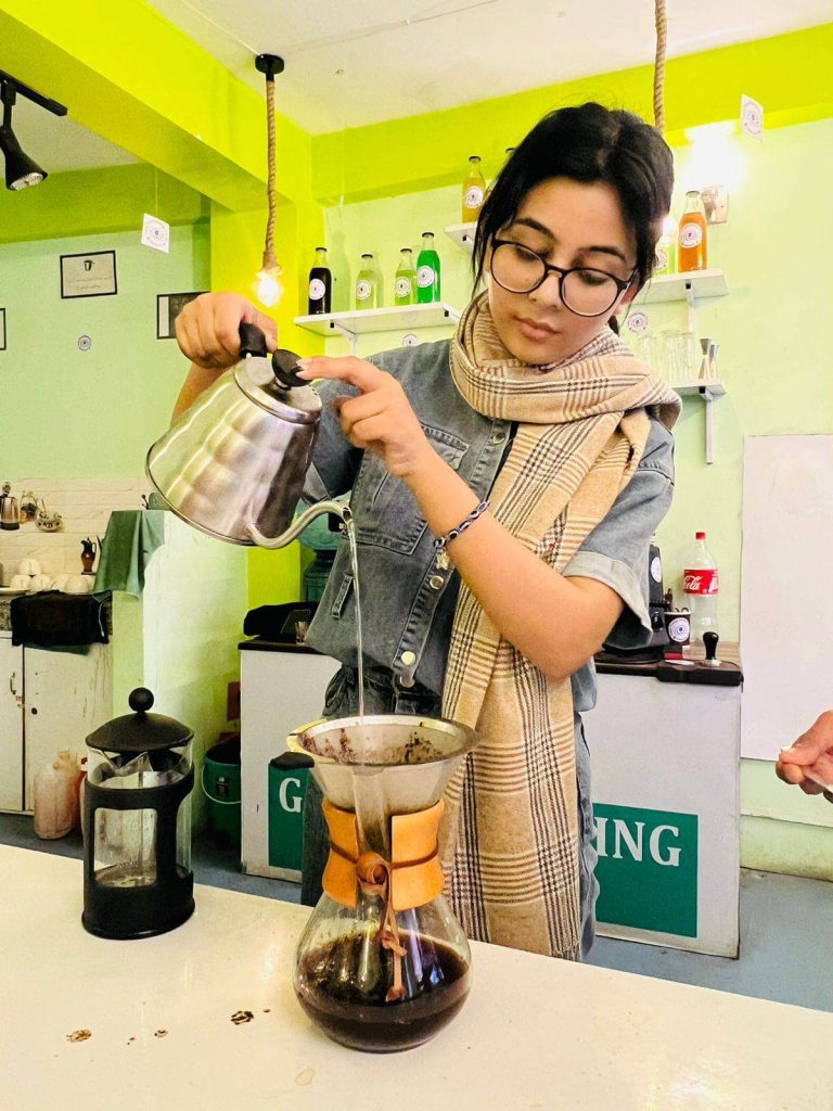 barista training in chabahil, kathmandu classes are available